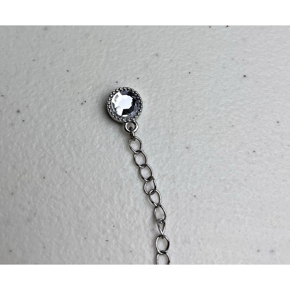 Lia Sophia 6 Strand Bib Necklace Faux Pearl Layered Statement Jewelry Bridal - Picture 8 of 10